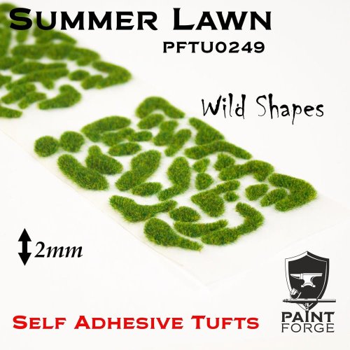 Go to product Paint Forge TU0249 - Grass tufts 2 mm - Summer Lawn Wild Shapes