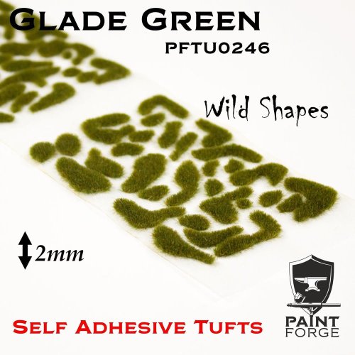 Go to product Paint Forge TU0246 - Grass tufts 2 mm - Glade Green Wild Shapes