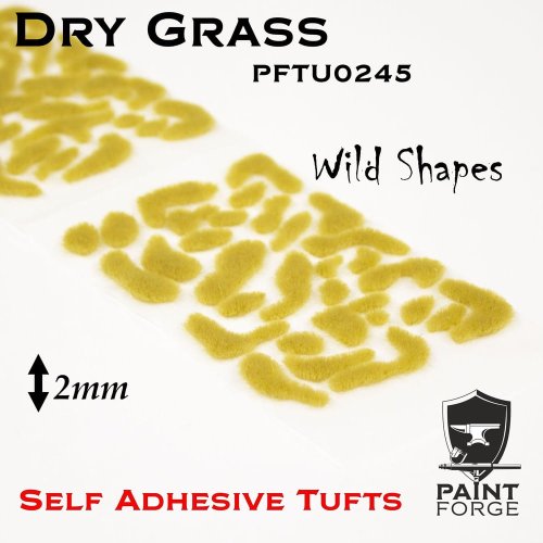 Go to product Paint Forge TU0245 - Grass tufts 2 mm - Dry Grass Wild Shapes