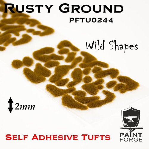 Go to product Paint Forge TU0244 - Grass tufts 2 mm - Rusty Ground Wild Shapes