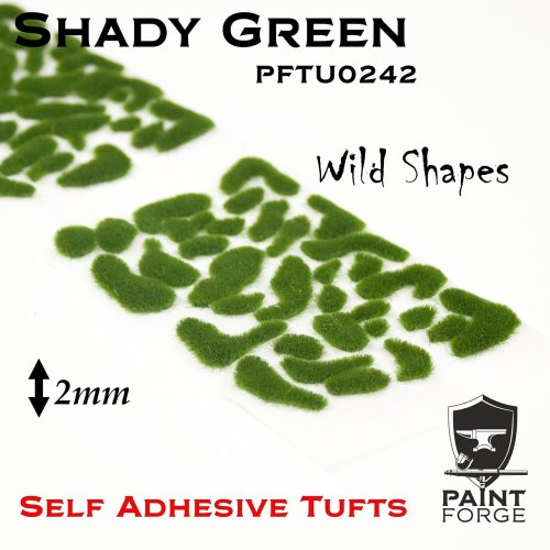 Go to product Paint Forge TU0242 - Grass tufts 2 mm - Shady Green Wild Shapes