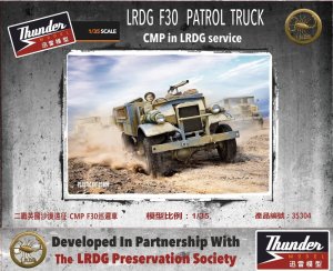 Thunder Model 35304 - 1:35 LRDG Ford F30 Patrol Truck CMP in LRDG Service