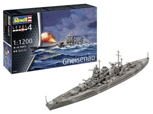Revell 65181 - 1:1200 Battleship Gneisenau model set