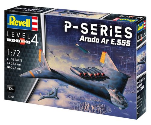 Go to product Revell 03790 - 1:72 Arado Ar E.555 P-Series