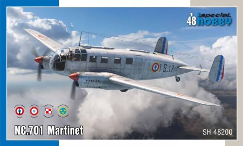 Go to product Special Hobby 48200 - 1:48 SNCAC NC.701 Martinet