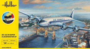 Heller 56315 - 1:72 DC-6 Super Cloudmaster Air France model set