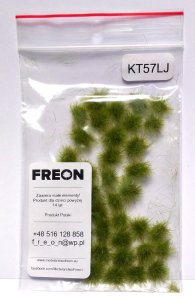 Freon KT57LJ - Grass tuftd summer light green 5-7 mm