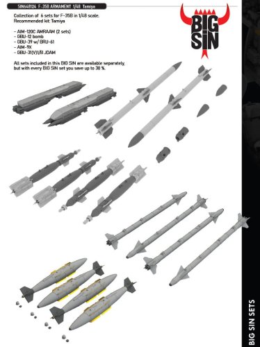Go to product Eduard SIN648124 - 1:48 F-35B Armament