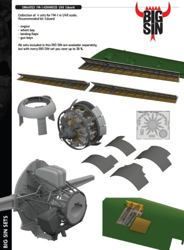 Go to product Eduard SIN648123 - 1:48 FM-1 Advanced
