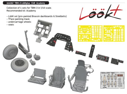 Go to product Eduard 644262 - 1:48 TBM-3 LööKplus