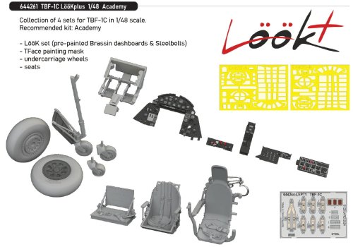 Go to product Eduard 644261 - 1:48 TBF-1C LööKplus