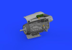 Eduard 672353 - 1:72 Bf 109G-2/G-4 engine Print 3D