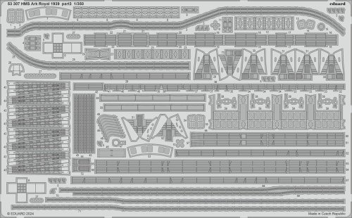 Go to product Eduard 53307 - 1:350 HMS Ark Royal 1939 part 3