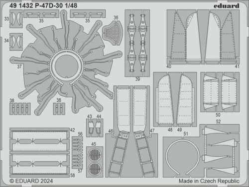 Go to product Eduard 491432 - 1:48 P-47D-30