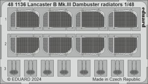 Eduard 481136 - 1:48 Lancaster B Mk.III Dambuster radiators