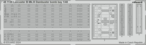 Go to product Eduard 481135 - 1:48 Lancaster B Mk.III Dambuster bomb bay