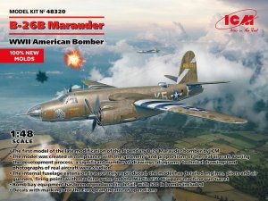 ICM 48320 - 1:48 B-26B Marauder WWII American Bomber
