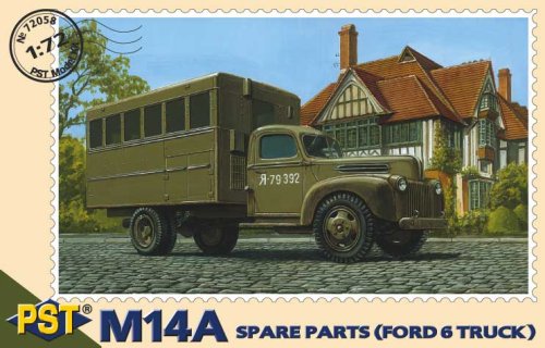 Go to product PST 72058 - 1:72 M14A Spare Parts (Ford 6 truck)