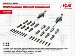 ICM 48408 - 1:48 WWII German Aircraft Armament