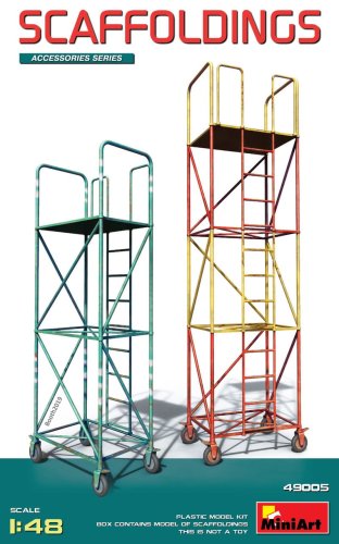 Go to product Miniart 49005 - 1:48 Scaffoldings