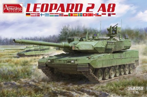 Go to product Amusing Hobby 35A058 - 1:35 Leopard 2 A8