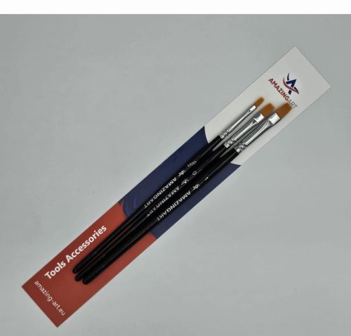 Go to product Amazing Art 40313 - Set of 3 paintbrushes - 0, 1, 2/0