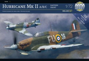 Arma Hobby 70045 - 1:72 Hurricane Mk II A/B/C - Deluxe Set