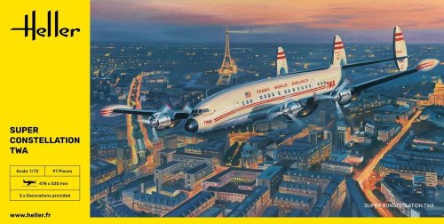 Go to product Heller 82391 - 1:72 Super Constellation TWA