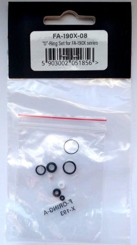 Go to product Fine Art FA-190X-08 - Set of spare gaskets for Fine-Art model 190X airbrush