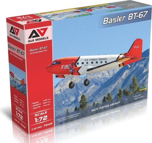 Go to product A&A Models 7242 - 1:72 Basler BT-67
