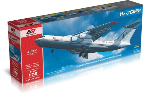 Go to product A&A Models 72101 - 1:72 IL-76MF Military Transport Aircraft - Limited Edition