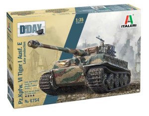Italeri 6754 - 1:35 Pz.Kpfw. VI Tiger I Ausf. E Late Production