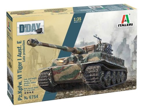 Go to product Italeri 6754 - 1:35 Pz.Kpfw. VI Tiger I Ausf. E Late Production