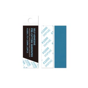 DSPIAE DSP-1000 - Set of 10 self adhesive sandpaper sheets, grit: 1000