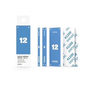 DSPIAE PT-SP12 - 3x hard acrylic sanding blocks. Includes sandpaper  1200
