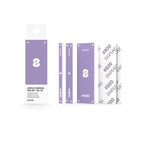 Go to product DSPIAE PT-SP08 - 3x hard acrylic sanding blocks. Includes sandpaper  800