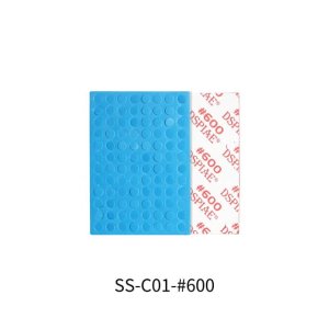 DSPIAE SS-C01-600 - self adhesive sheet of 5mm sanding pads, grit: 600