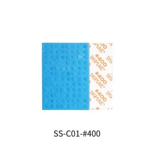 DSPIAE SS-C01-400 - self adhesive sheet of 5mm sanding pads, grit: 400