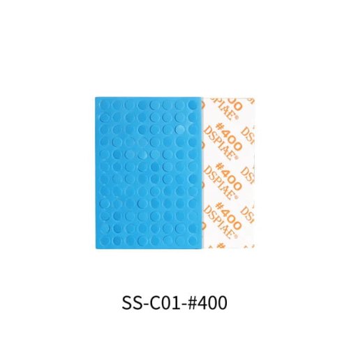 Go to product DSPIAE SS-C01-400 - self adhesive sheet of 5mm sanding pads, grit: 400