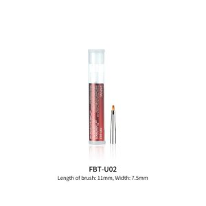 DSPIAE FBT-U02 - Filbert paintbrush tips with synthetic hair for Phoenix Plume handles -  3 pcs