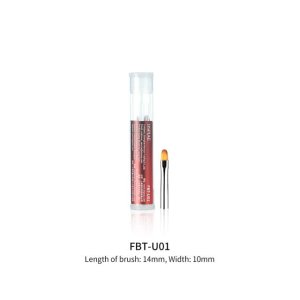 DSPIAE FBT-U01 - Filbert paintbrush tips with synthetic hair for Phoenix Plume handles -  3 pcs