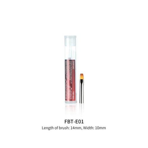 Go to product DSPIAE FBT-E01 - Flat paintbrush tips with synthetic hair for Phoenix PLume handles -  3 pcs