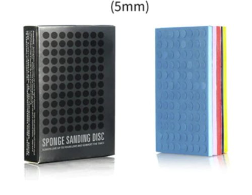 Go to product DSPIAE SS-C01 -  Set of 5 mm self adhesive sanding pads, grits 400, 600, 800, 1000