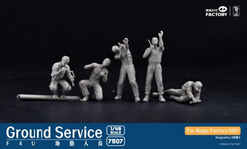 Go to product Magic Factory 7507 - 1:48 Ground Service Crew Set