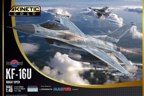 Go to product Kinetic 48153 - 1:48 KF-16U ROKAF Viper