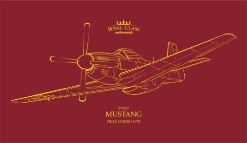 Go to product Eduard R0021 - 1:72 P-51D Mustang - Royal Class Edition Dual Combo