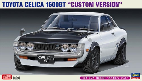 Go to product Hasegawa 20672 - 1:24 Toyota Celica 1600GT Custom Version