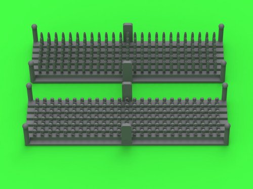 Go to product Master GM-35-066 - 1:35 Belt links and empty shells for Browning M2 .50 cal machine gun (150pcs+150pcs)