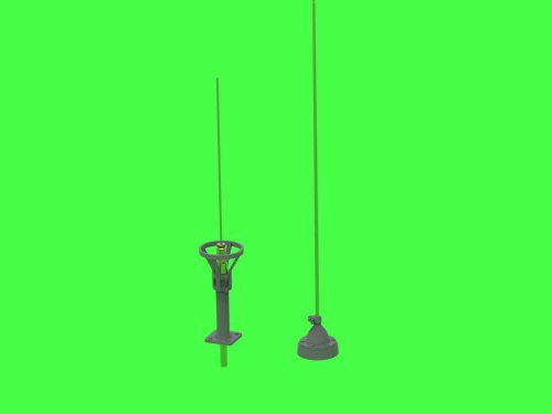Go to product Master GM-35-057 - 1:35 British antennas for Wireless Set No.19 - used on AFV between 1940 and 1950's