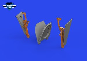 Eduard 648994 - 1:48 P-51B/C undercarriage legs Bronze